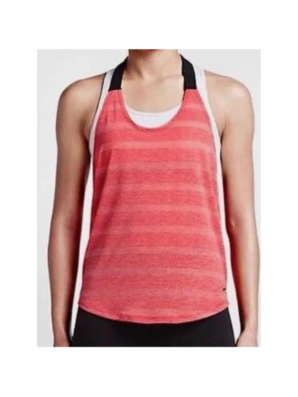 Nike Elastika Elevate Coral Training Tank Top Women's Medium